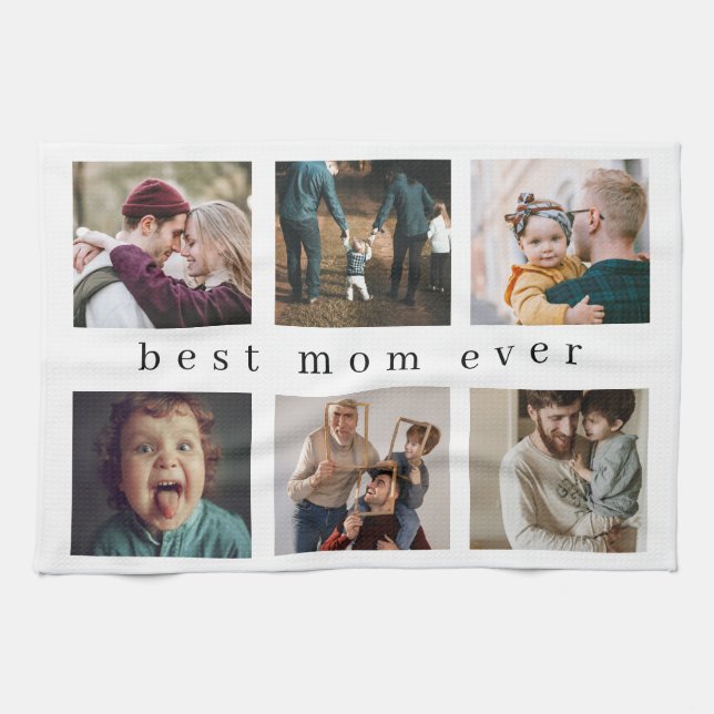 Best Mum Ever Kitchen Towels (Horizontal)