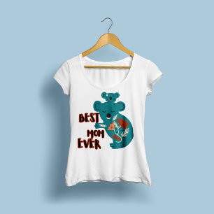 Best Mum Ever Koala Mother's Day T-Shirt