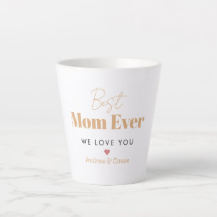 Best mum ever latte mug