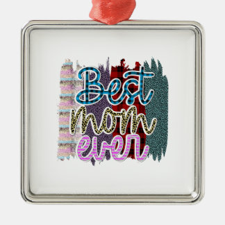 Best Mum Ever Metal Tree Decoration