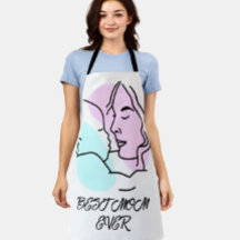 Best Mum Ever Minimalist Line Art Mother's day 