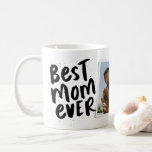 Best mum ever modern photo Mother's Day Mug<br><div class="desc">Best mum ever! This playful and cool mug features modern lettering with "best mum ever" and "love you" with room for custom text.  There's also a single photo to make it extra personalised for that best mother in your life! Perfect for mother's day,  mum's birthday,  Christmas and more!</div>