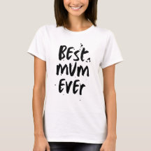 Best Mum Ever Modern Simple Mother's Day