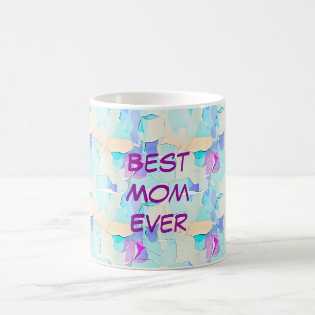 Best Mum Ever Mosaic Coffee Mug (Center)