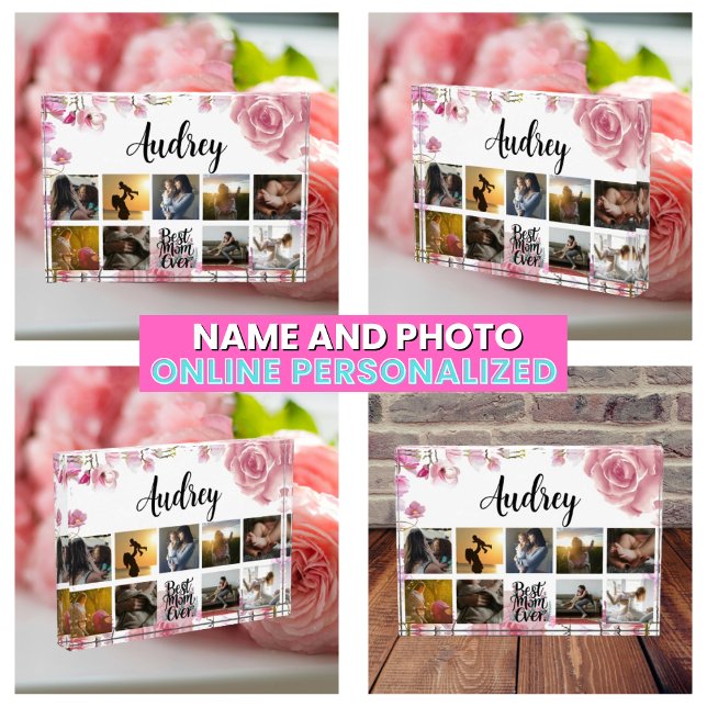 Best Mum Ever Mother Photo Collage Keepsake (Best Mom Ever Mother Photo Collage Keepsake
)