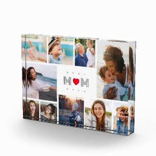 Best Mum Ever Mother's Day 10 Photos collage