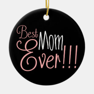 Best Mum Ever!!! Mother's Day Ceramic Tree Decoration