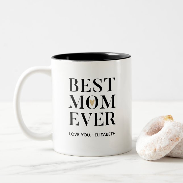 Best Mum Ever Mothers Day Coffee Mug (With Donut)