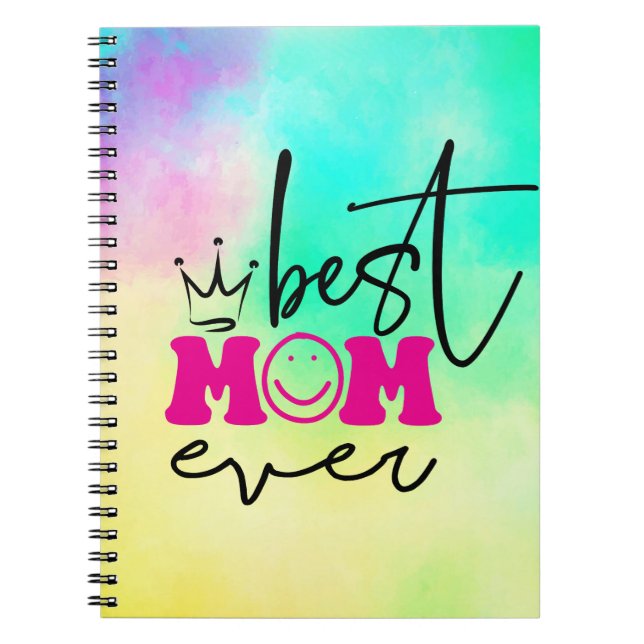Best Mum Ever Mother's Day Design-63344 Notebook (Front)
