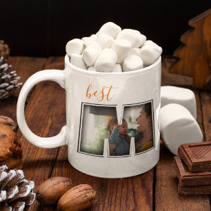 Best Mum Ever Mother's Day Gift 3 Photo Cutout Coffee Mug