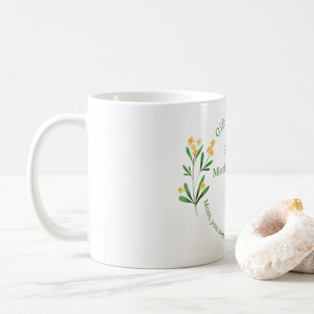 Best Mum Ever - Mother's Day Gift Mug (With Donut)