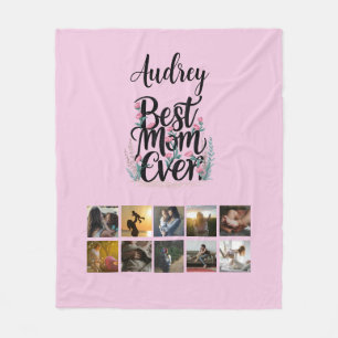 Best Mum Ever Mother's Day Gifts Keepsake Fleece Blanket