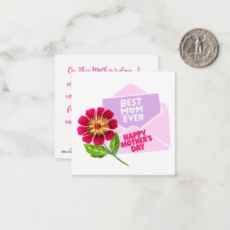 Best Mum Ever Mothers day greetings Card