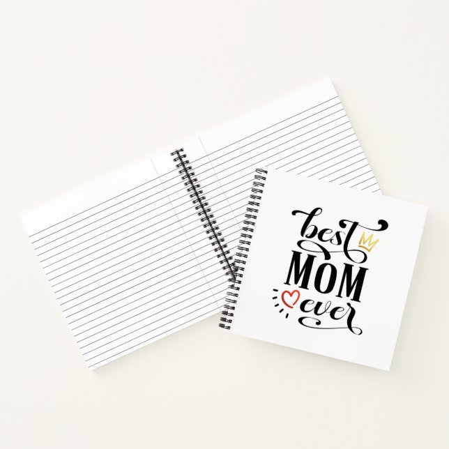 Best Mum Ever Mother's Day Quote | Notebook (Inside)