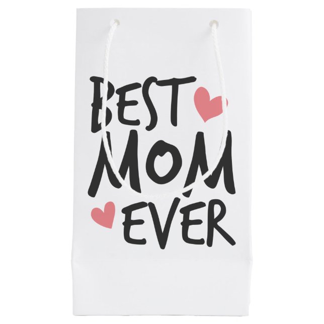 Best Mum Ever Mother's Day Typography | Gift Bag (Front)
