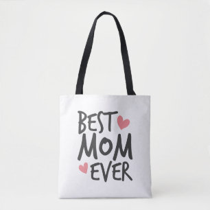 Best Mum Ever Mother's Day Typography Tote Bag
