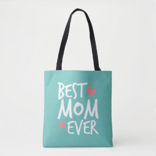 Best Mum Ever Mother's Day Typography Tote Bag