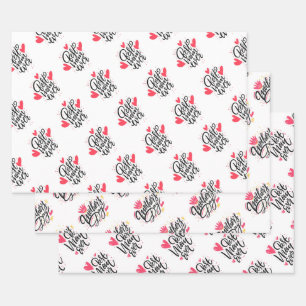Best Mum Ever Mothers Day Wrapping Paper Sheets