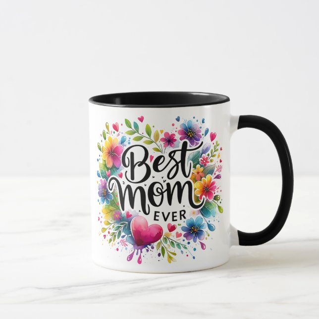 Best Mum Ever Mug Wrap (Right)