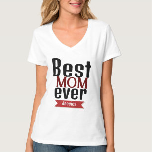 best mum ever, mummy mother mama personalise name  T-Shirt