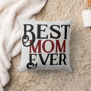 best mum ever, mummy mother mama simple gift cushion