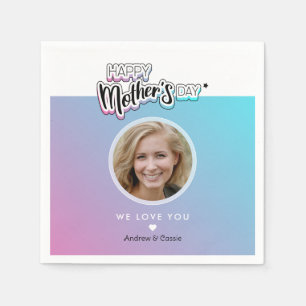 Best mum ever napkin