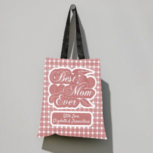 Best Mum Ever Pale Maroon Mother's day Tote Bag