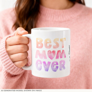 Best Mum Ever Personalised Mug