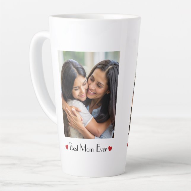 Best Mum Ever Personalised Mug | Gift For Mum (Left Angle)