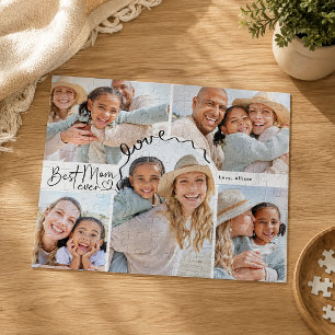 Best Mum Ever Personalised Photo Jigsaw Puzzle