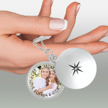 Best Mum Ever Personalised Photo Locket Necklace<br><div class="desc">Elegant photo locket for the best mum ever. The template is set up for you to add your own photo and you can also edit all of the text if you wish. The wording sits on a semi-transparent border overlay above your photo. The sample text reads "best ♥ mum ♥...</div>