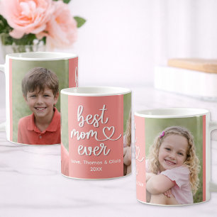 Best Mum Ever Personalised Photo Mug Gift
