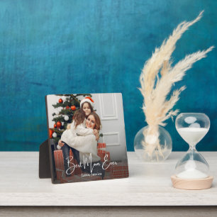 Best Mum Ever Personalised Photo Plaque