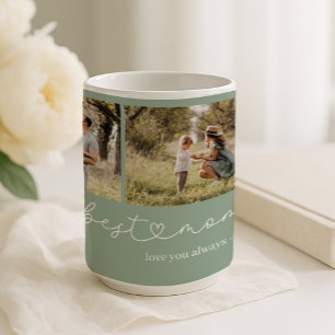 Best Mum Ever Photo Collage Coffee Mug