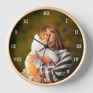 Best Mum Ever Photo Collage Create Your Own Clock