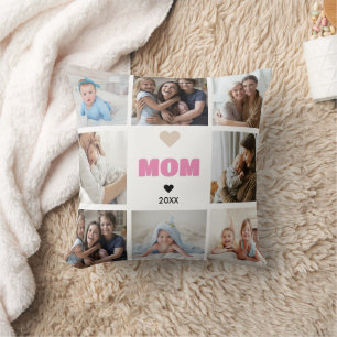 Best Mum Ever Photo Collage Keepsake  Cushion
