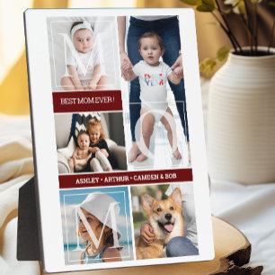 Best Mum Ever Photo Collage Mother's Day Plaque