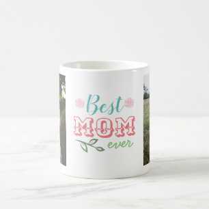 Best Mum Ever Photo Collage Mug