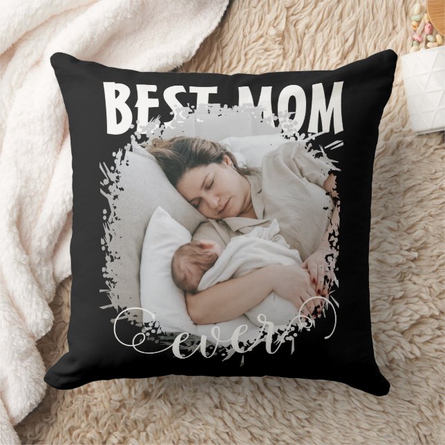 Best Mum Ever Photo  Cushion (Blanket)