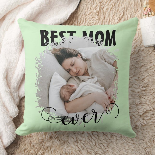 Best Mum Ever Photo  Cushion (Blanket)