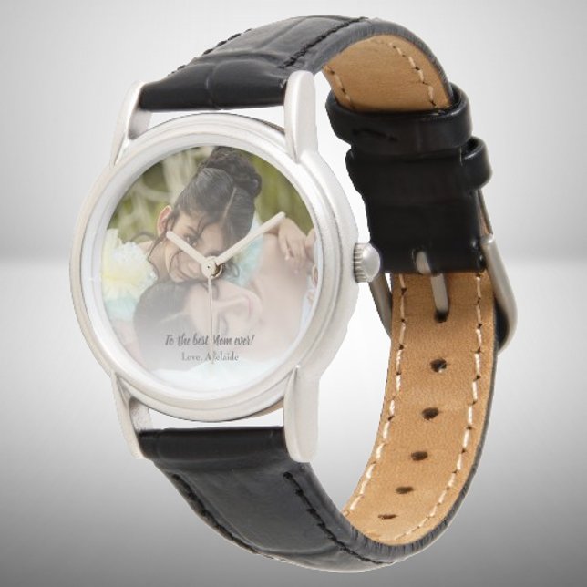 Best Mum Ever Photo eWatch Watch (Best Mom Ever Photo Watch)