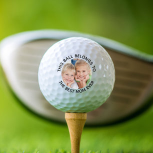 Best Mum Ever Photo Golf Balls