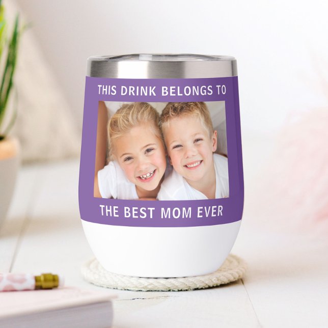 Best Mum Ever Photo Purple (Creator Uploaded)