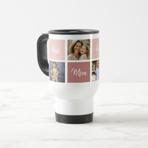 Best Mum Ever Photo Script Travel Mug