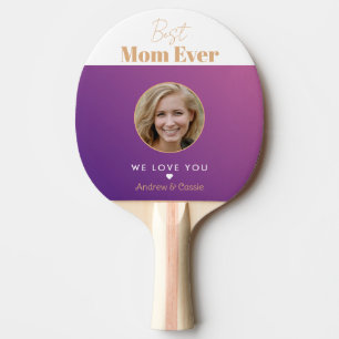 Best mum ever ping pong paddle