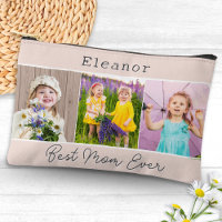 Best Mum Ever Pink 3 Photos Monogrammed