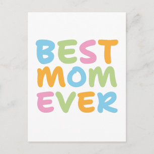 Best Mum Ever Postcard