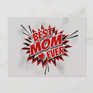 Best Mum Ever Postcard