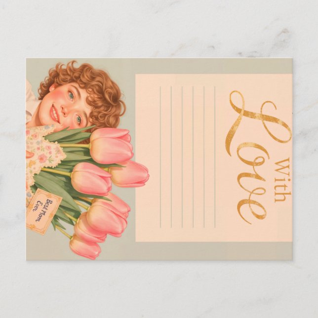 Best Mum ever Postcard (Front)