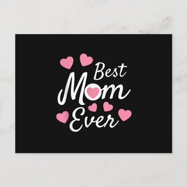 Best Mum Ever Postcard (Front)